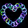 OLUPP 28 Pack Glow Bracelets, Glow Party Supplies Favors,6 Color Glow In The Dark LED Bracelets Light Up Bracelets Glow Sticks P