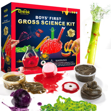 Greek Science Boys First Gross Science Kit For Kids Age 6-8 8-12, Science Slime Kit For Boy, Christmas Birthday Gift Ideas For B