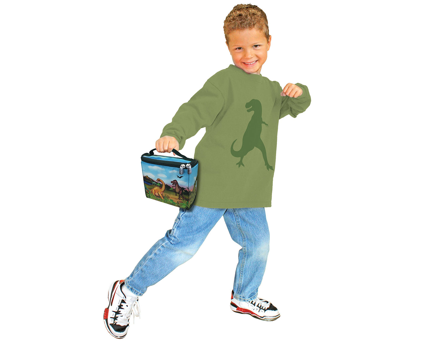 Neat-Oh ZipBin 20 Dinosaur Tote - Model A2080XX, Fun Dino Design, Perfect for Kids' Storage and Playtime