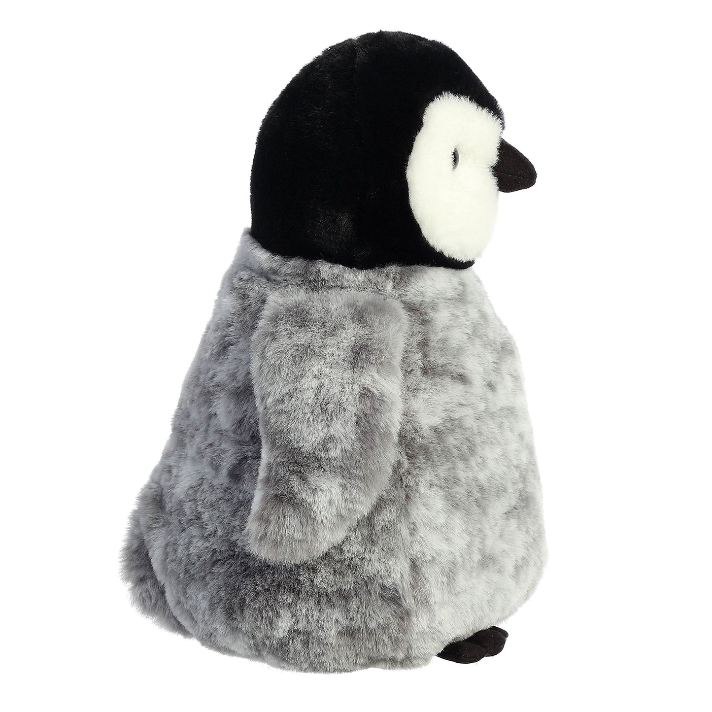 Aurora Festive Holiday Pippy Penguin Stuffed Animal - Seasonal Cheer - Heartwarming Gifts - Gray 11 Inches