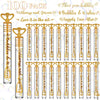 Shappy 100 Pcs 100 Pcs Wedding Bubble Wands Bulk Mini Wedding Party Bubbles Party Favors Small Bubbles Wands For Bridal Shower Supplies Novelty Gifts (Heart)