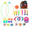 Jazgrom 29Pcs Pool Toys For Kids Ages 4-8 8-12,Diving Toys With Swim Thru Rings Including Dive Gems Diving Sticks Water Pool Par