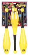 Duncan Toys Juggling Clubs, 3-Pack, Plastic, Various Colors, Model 3850JG