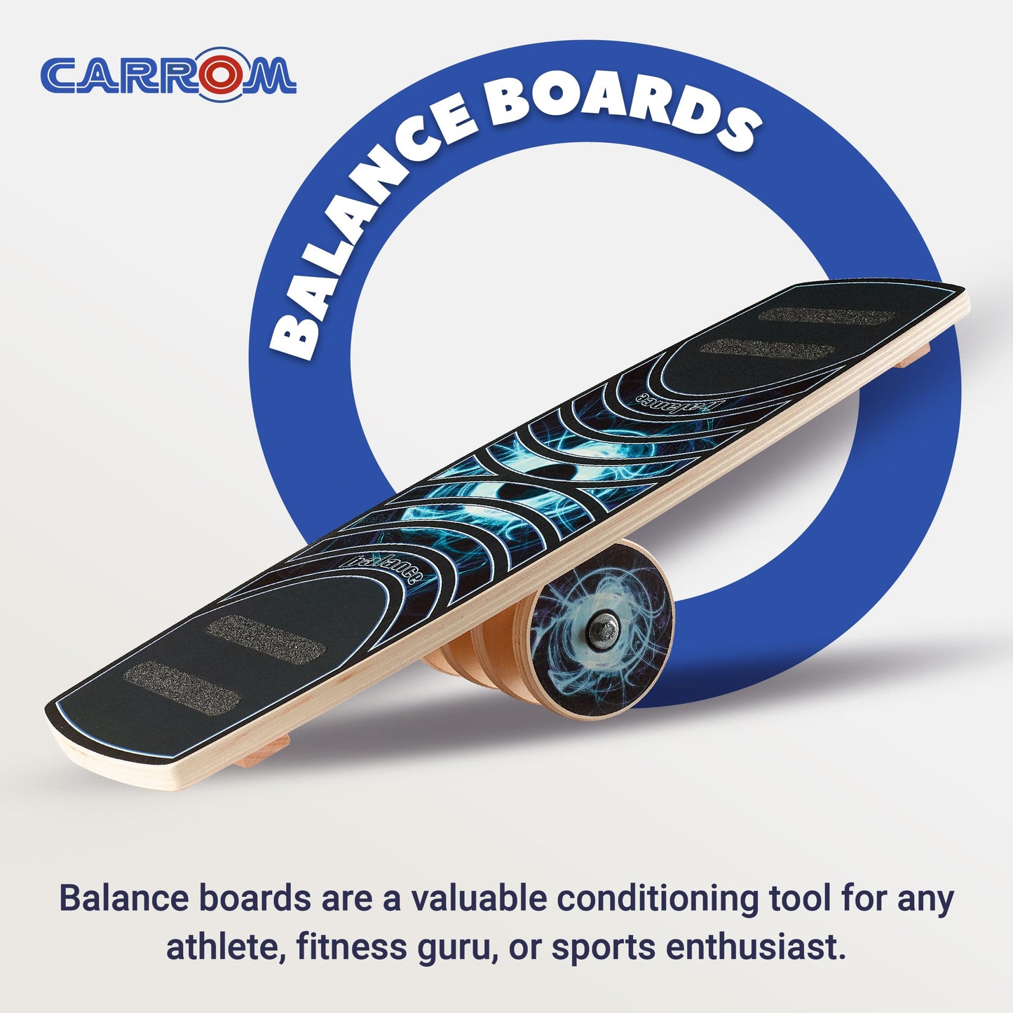 Carrom 510.61 Balance Board, Blue