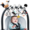 Spiral Car Seat Baby Toys 0-6 Months, Infant Carseat Sensory Toys Hanging Stroller Accessories, Newborn Gifts For Baby Boys Girl