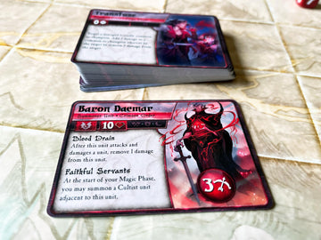 Plaid Hat Games Crimson Order Faction Deck - Ready-to-Play Expansion for Strategy Card Game - 2 Players, Ages 9+ - Requires Summ