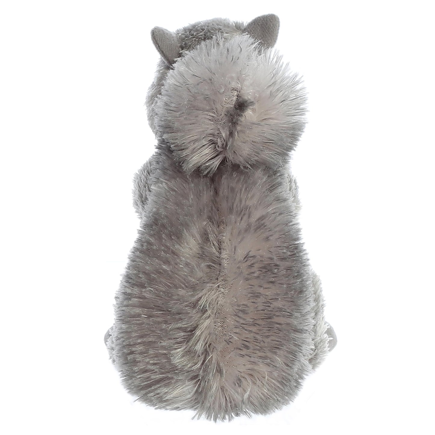Aurora Adorable Mini Flopsie Nutty Stuffed Animal - Playful Ease - Timeless Companions - Gray 8 Inches