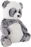Aurora Snuggly Sweet & Softer Ping Panda Stuffed Animal - 12" White Polyester Comforting Companion, Model 03393