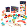 Battat Education - Wooden Letter Train Set - Alphabet Toy Train - Letter Train - Abc Train Toy - 3 Years + - 84 Pieces