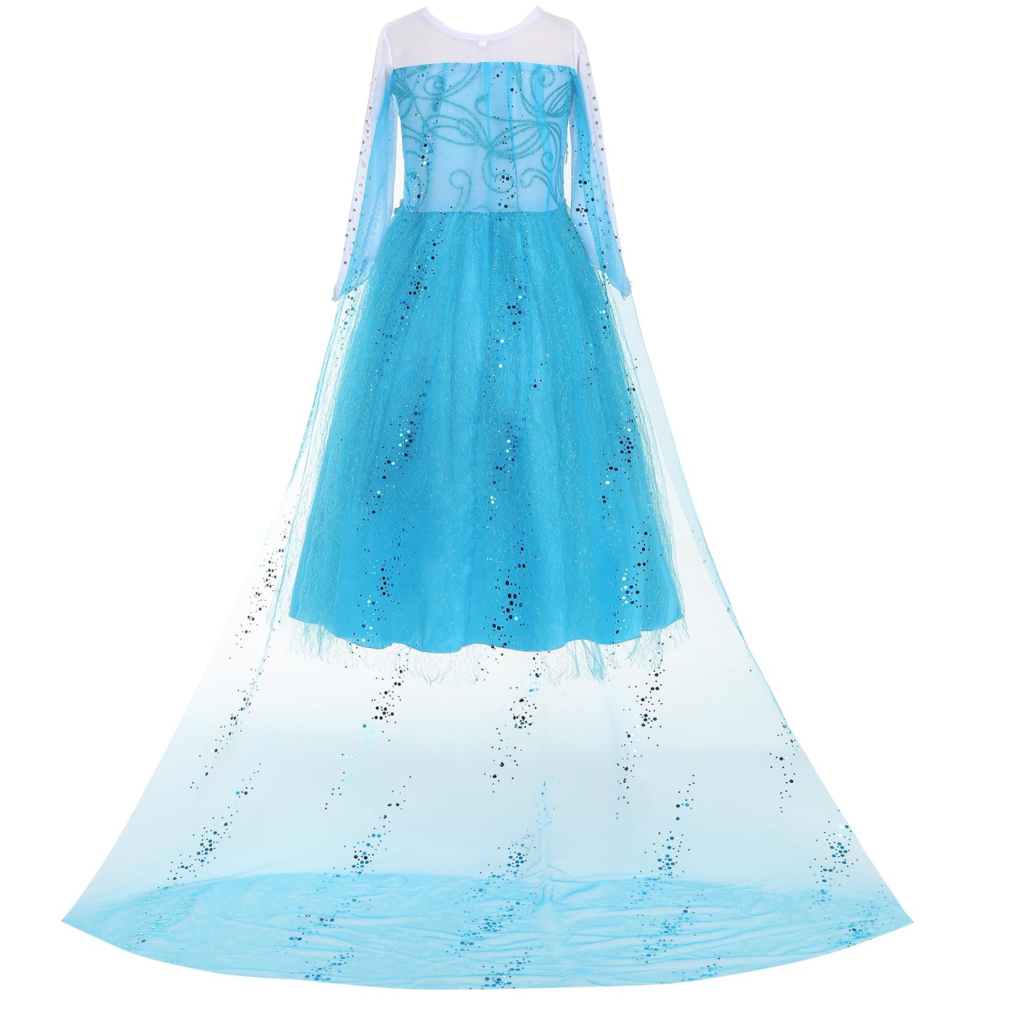 Relarliya Princess Dress For Girls Queen Costume Dress Up Halloween Carnival Cosplay Birthday Fancy Party Outfits 5-6Y
