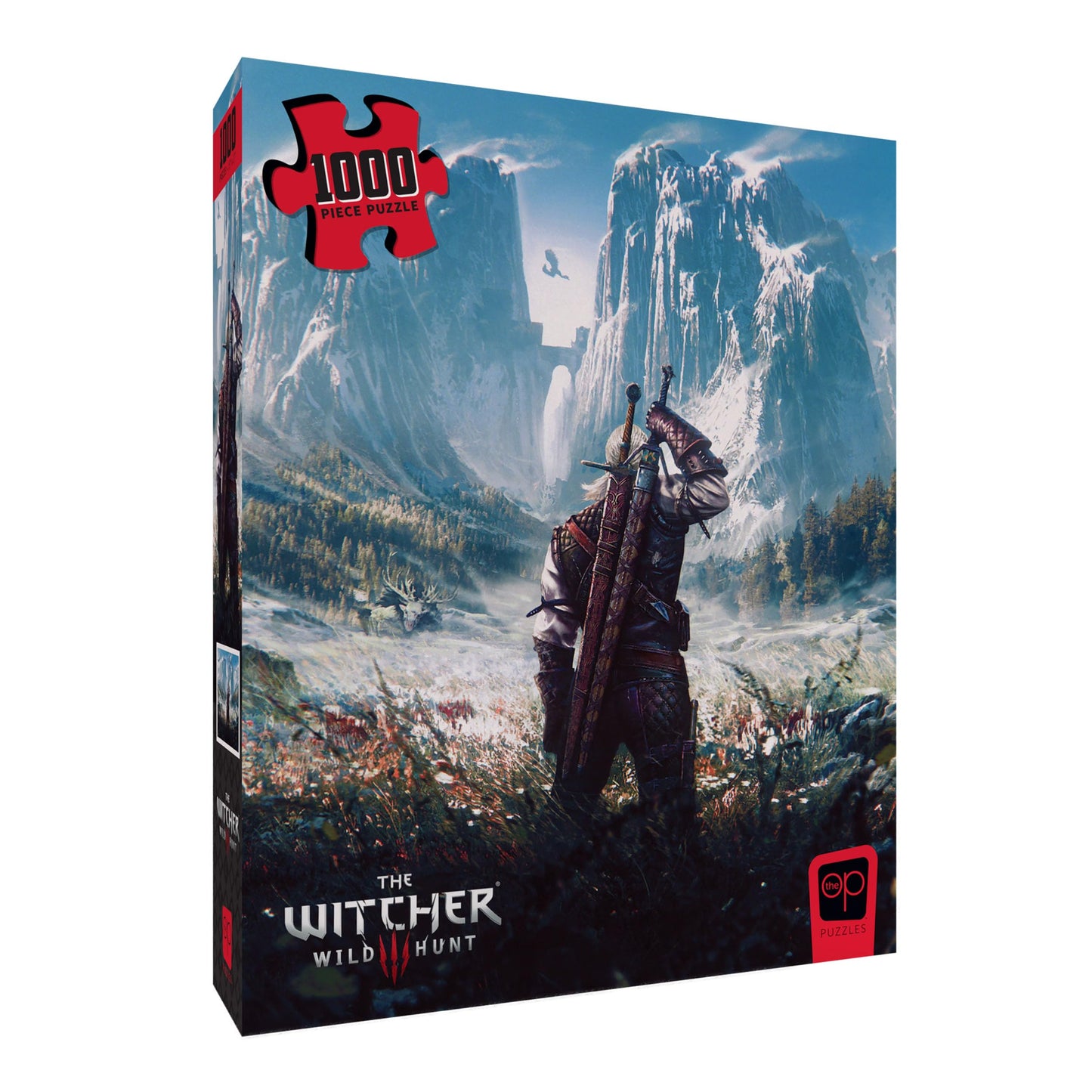 The Witcher Skellige 1,000 Piece Jigsaw Puzzle | Collectible Puzzle Featuring Geralt In The Skellige Isles From The Witcher Video Game | Officially Licensed Cd Projekt Red Merchandise