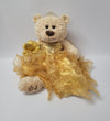 Kinnex Collections Since 1997 20'' Quince Anos Quinceanera Last Doll Teddy Bear With Dress (Centerpiece) ~ Arc16832-6R (Gold)