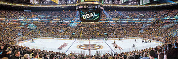 MasterPieces 1000 Piece NHL Boston Bruins Jigsaw Puzzle - Center View Panoramic - 13"x39" - Team Color - Model 91460