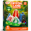 JOVA Klever Kits Crystal Land Growing Lab Craft Kits for Kids Aged 8+ Science Gifts with 6 Unique Natural Elements and LightUp