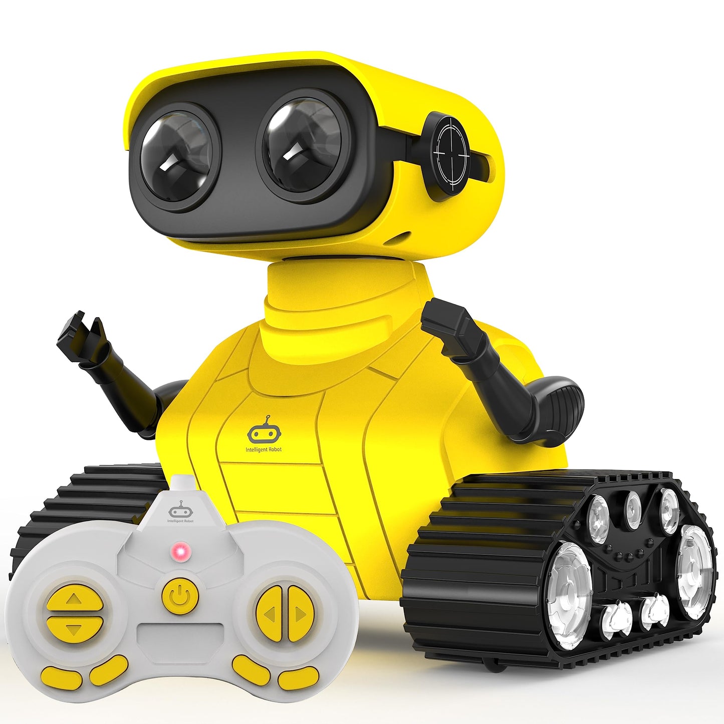 AOVIKOOD Rechargeable Robot Toys for Boys Girls, 2.4GHz RC Robot Toy with Flexible Head & Arms for Kids, Remote Control Robots T