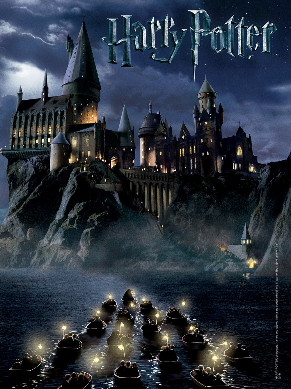 Usaopoly World Of Harry Potter 550Piece Jigsaw Puzzle | Art From Harry Potter & The Sorcerer'S Stone Movie | Official Harry Potter Merchandise | Collectible Puzzle