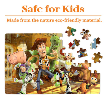 Puzzles For Kids Ages 4-8 60 Pieces Jigsaw Puzzles For Boys And Girls Educational Learning Puzzles In Metal Box