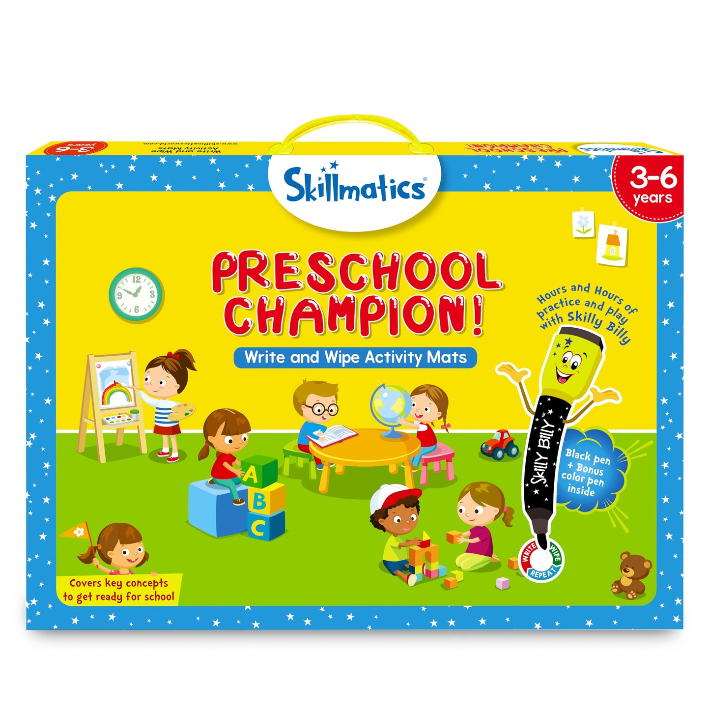 Skillmatics Educational Game - Preschool Champion, Kindergarten Learning Activity For Kids, Toddlers, Supplies For School/Classr