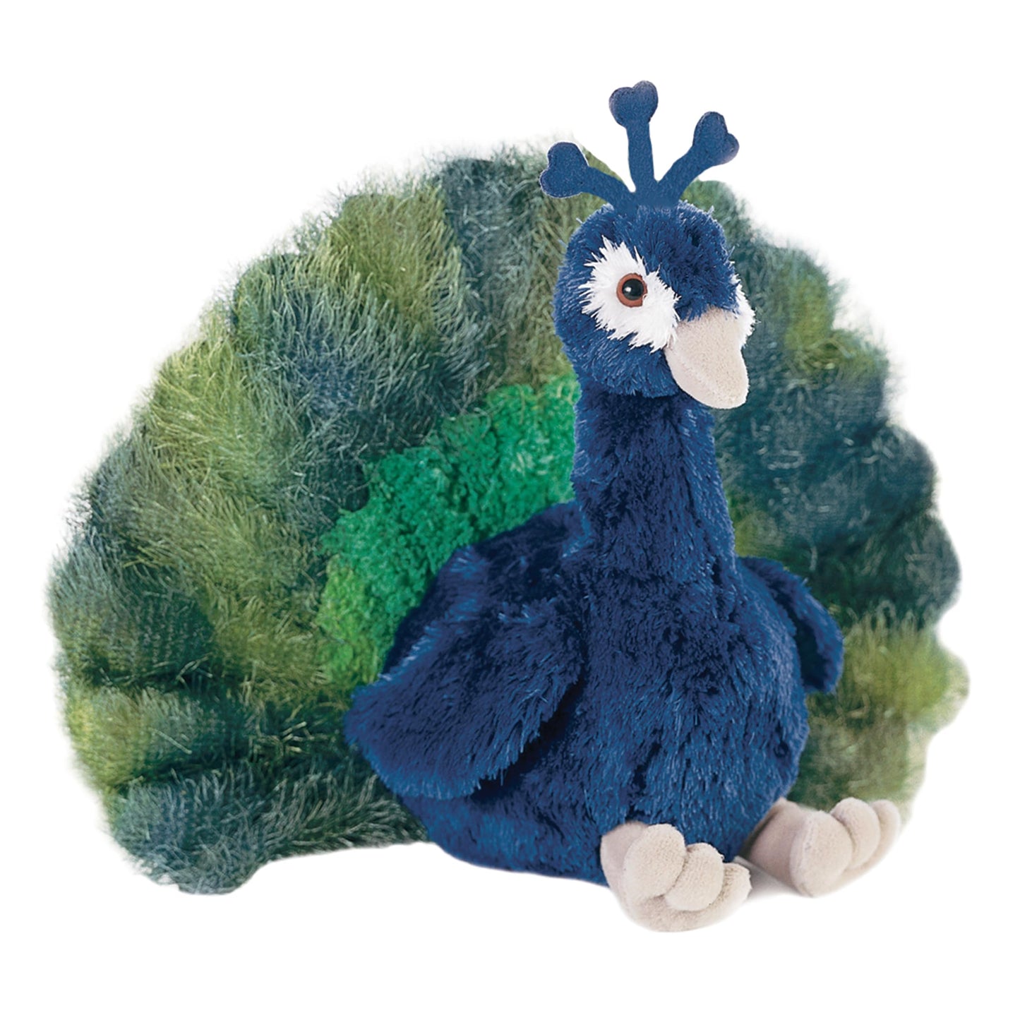 Aurora® Adorable Flopsie™ Perry™ Stuffed Animal - Playful Ease - Timeless Companions - Blue 12 Inches