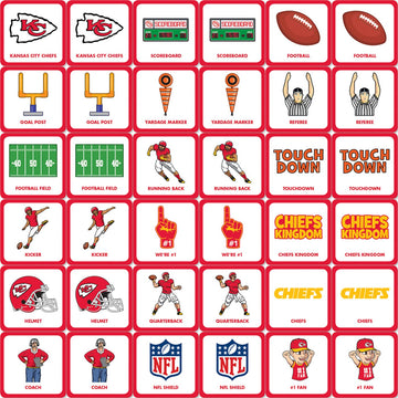 Kansas City Chiefs Matching Game