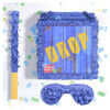 Tuoyi Drop Box Piatas Boombox, Hand Made Mexico Fiesta Piatas Boom Box for Birthday Parties, Carnival and Related Events, With P