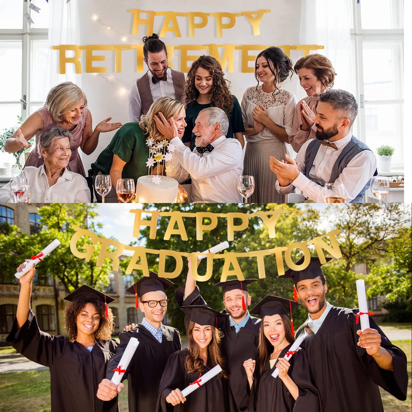 Sunbeauty 146 Pcs Gold Diy Make Your Own Banner Customizable Letters Symbols Banner For Birthday Wedding Happy New Year Baby Sho