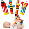 Baby Toys 0-6 Months: Baby Socks Baby Rattles 0-6 Months Baby Gifts For Boys Girl Infant Toys Baby Wrist Rattles Socks Baby Shower Gifts - Newborn Toys Hand & Feet For 0-3 0-12 Months (Multicolored)