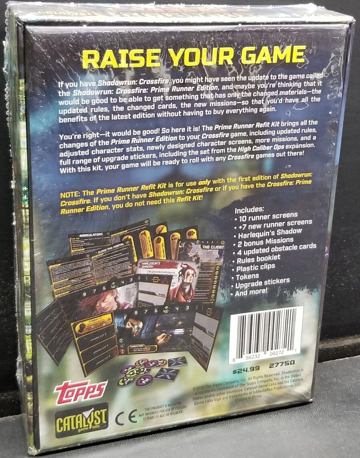 Catalyst Game Labs Shadowrun: Crossfire: Prime Runner Refit Kit