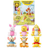 Micro Teenies Mini Plush Figures 6 Pack - Winnie the Pooh and Pals, Soft Polyester Toys for Kids Ages 4+