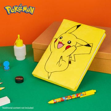 Pokemon Stationery Supplies Set - Kids Diary With Lock, Notebook,Pens - Gifts For Boys (Notebook/Ballpen Set)