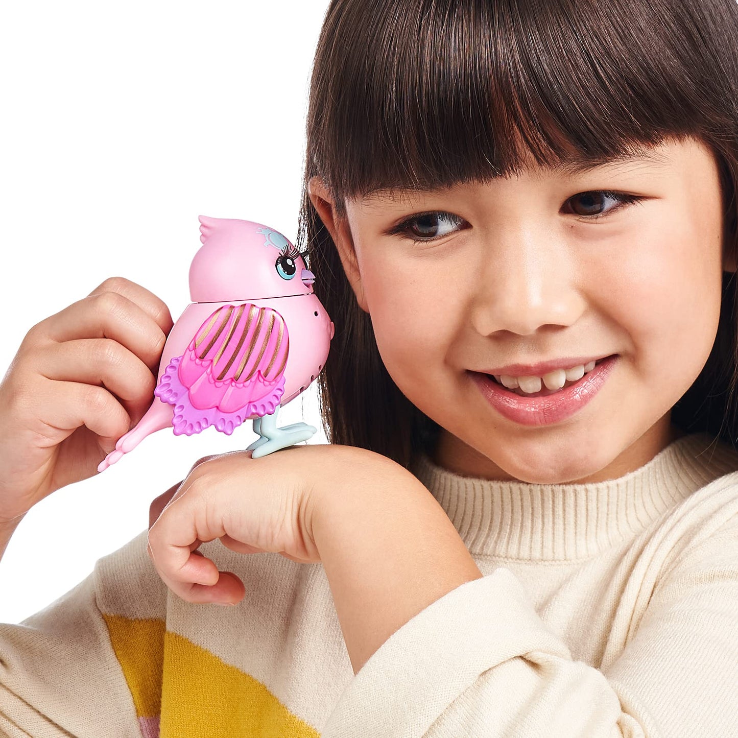 Little Live Pets - Lil Bird & Bird House: Princess Polly | Linkable Bird Houses, New Moving Bird Heads with 20 + Sounds, and Re