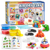 Drama Planet Air Dry Clay Kit for Kids, Create Your Own Refrigerator Magnets with Modeling Clay, Art Activity Set, Craft Project