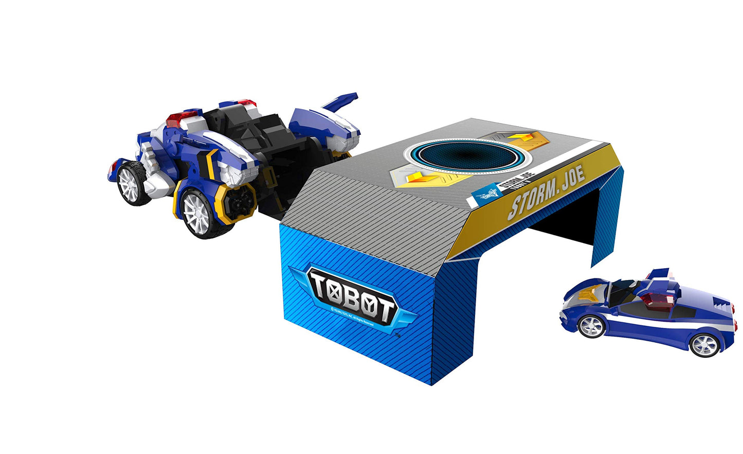 TOBOT Mini Maximus V, Youngtoys Transforming Collectible Vehicle to Robot Animation Character