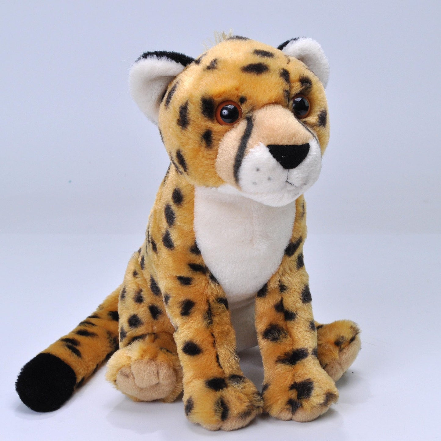 Wild Republic Cheetah, Cuddlekins, Stuffed Animal, 12 Inches, Gift For Kids, Plush Toy, Fill Is Spun Recycled Water Bottles (23852)
