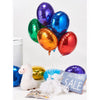 18 Inch Round Foil Balloons, 21Pcs Multi Helium Balloons Rainbow Balloons For Party Decoration