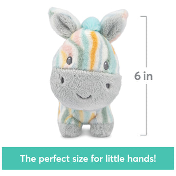 GUND Baby Safari Friends Zebra Plush Toy, 7" Multicolored Sensory Stuffed Animal for Babies, Model 6066518