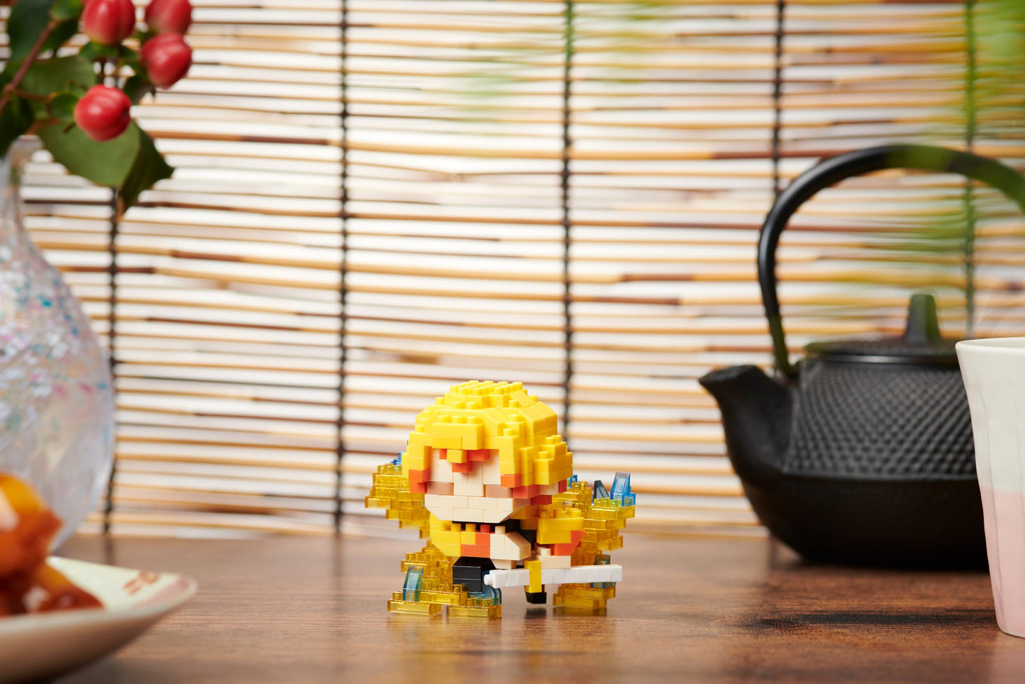 Nanoblock - Demon Slayer: Kimetsu No Yaiba - Zenitsu Agatsuma (Thunder Breathing), Character Collection Series Building Kit