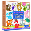 Krafun Easy Sewing Kit For Beginner Kids Arts & Crafts, 8 Diy Projects Of Stuffed Dolls Of Woodland Animals, Bear, Bunny, Fox, Owl, Instructions & Felt, Gift For Girls, Boys, Learn To Sew