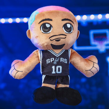 Bleacher Creatures San Antonio Spurs Jeremy Sochan 8'' Nba Kuricha Sitting Plush - Soft Chibi Inspired Nba Superstar
