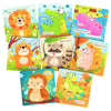 Zeoddler Wooden Puzzles For Toddlers, 8 Pack Animal Jigsaw Puzzles For Kids3-5, 9 Pieces Preschool Learning Activities, Learning & Educational Toys, Gift For Boys, Girls