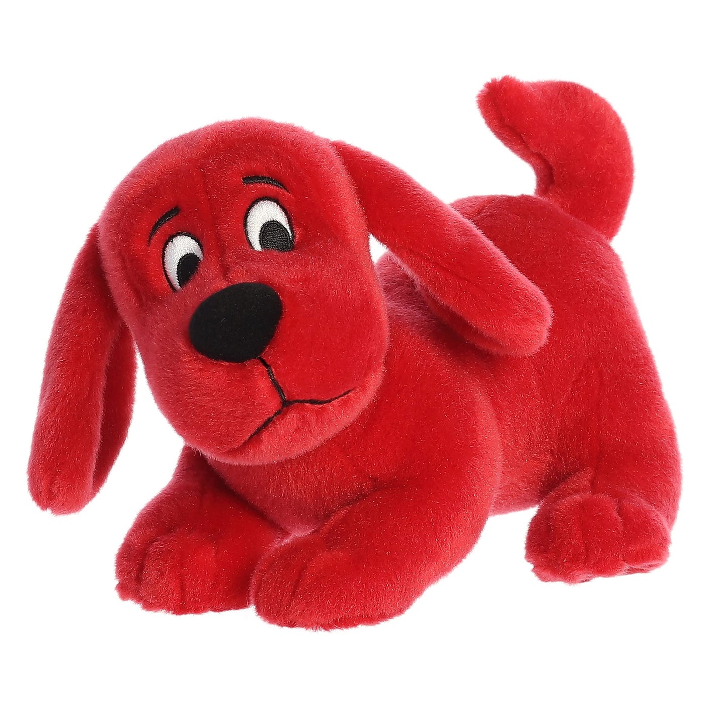 Aurora Playful Clifford Stuffed Animal - Childhood Nostalgia - Lasting Companionship - Red 8.5 Inches