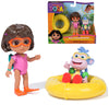 Dora, Splash-Splash Adventure Pack, with Dora & Boots Toy Figures & Accessories, Kids Toys for Girls & Boys Ages 3 and Up