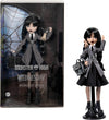 Monster High Wednesday Doll - Collectible Addams Family Figure with Accessories, Black Nevermore Academy Uniform, Model HXJ04