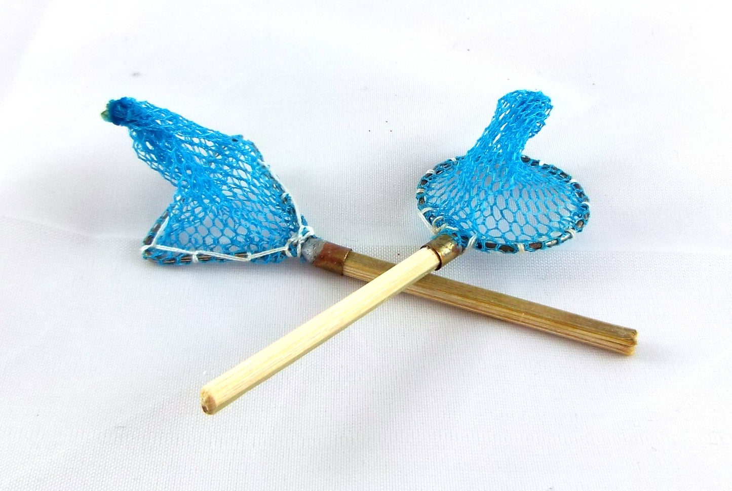 Dollhouse Miniature 1:12 Scale 2 Pc Fishing Nets SET #G8136