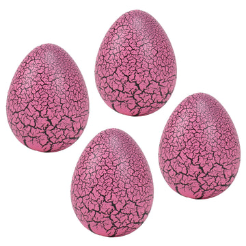 Class Collections Surprise Growing Dragon Hatch Egg Kids Novelty Toy - Pack Of 4, Pink