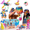Clixo Family Pack – 150-Piece Flexible Magnetic Building Toy For Creative Family Play | Steam Learning, Open-Ended Play. Perfect For Collaborative Fun, Travel, And Educational Bonding. Ages 4+