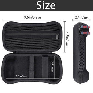 Khanka Hard Travel Case Replacement For Anbernic Rg556 Retro Handheld Game Console,Case Only. (Grey)