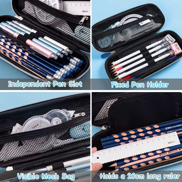 Okean 3D Cover Eva Space Astronaut Theme Pencil Case Large Capacity Pencil Pouch Bag Organizer For Students Kids Stylish Pen Hol