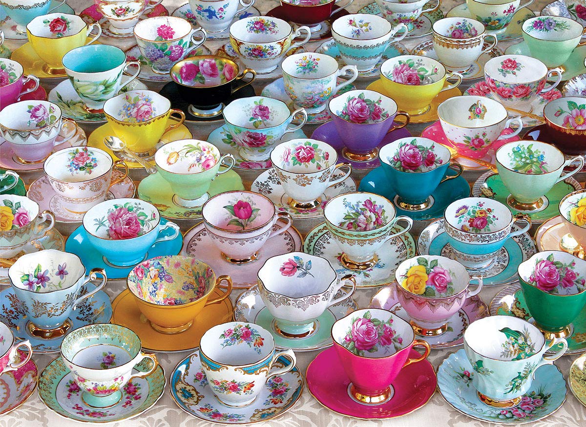 Eurographics Tea Cups 1000Piece Puzzle (6000-5314)