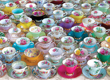 Eurographics Tea Cups 1000Piece Puzzle (6000-5314)